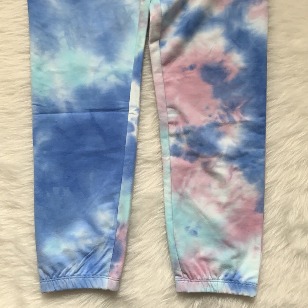 WILDFOX Tie-Dye Track Joggers Sweatpants - Picture 7 of 10
